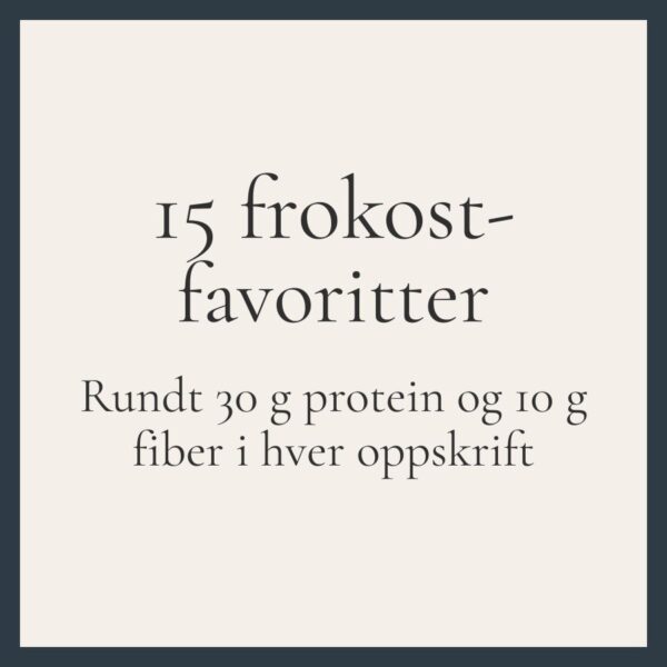 15 frokostfavoritter