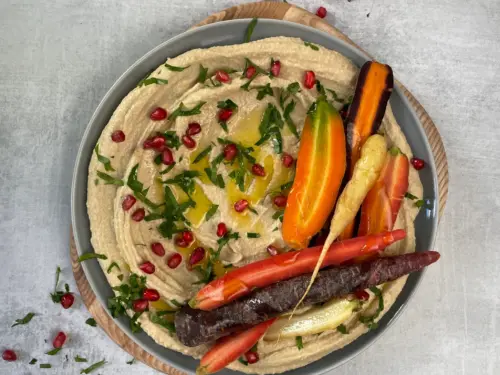 hjemmelaget hummus