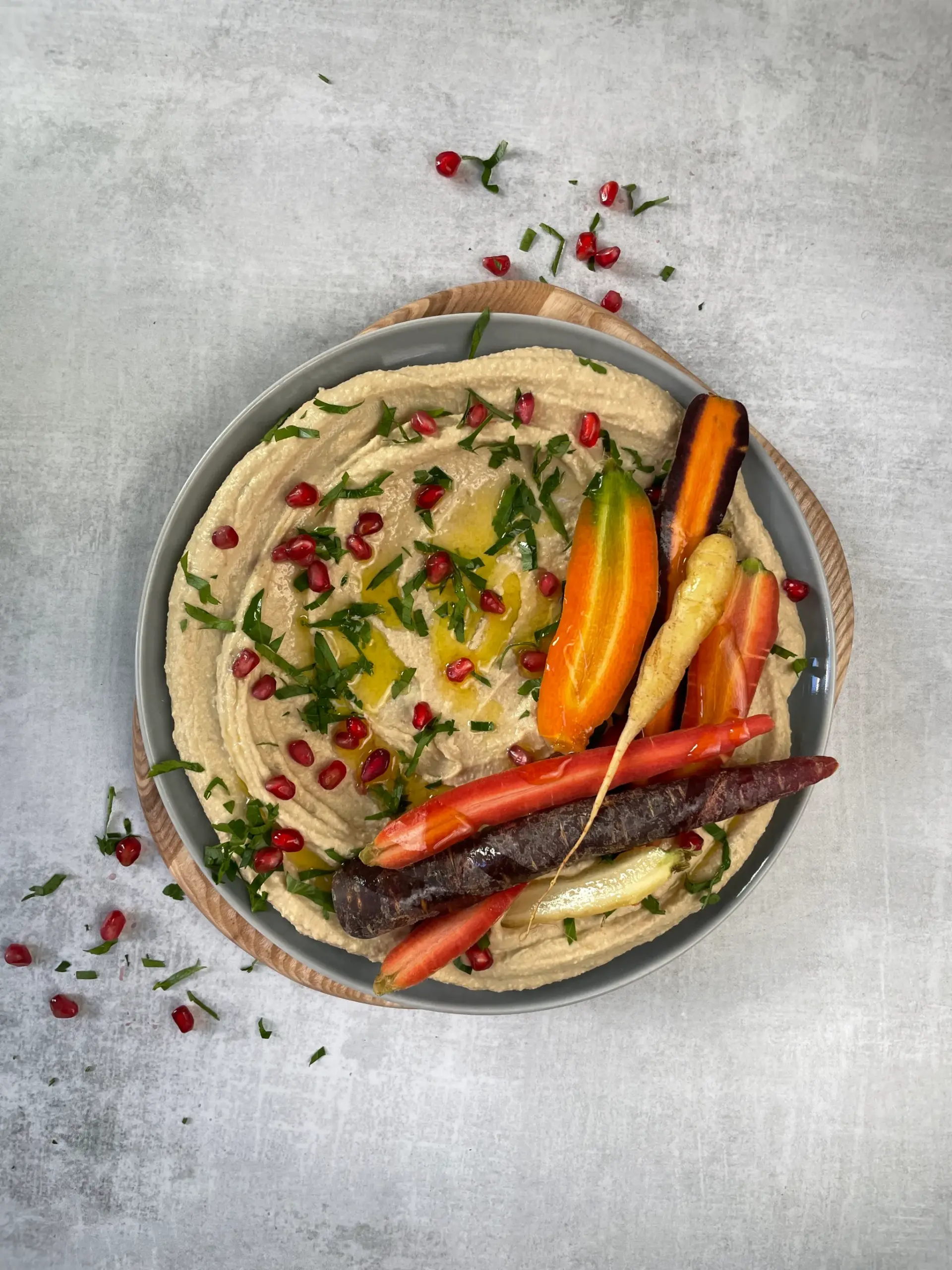 hjemmelaget hummus