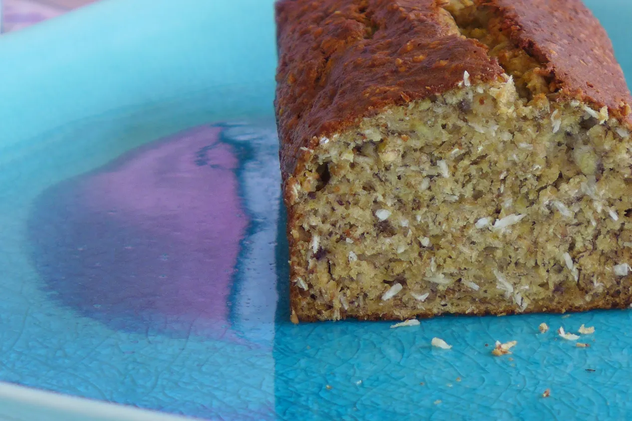 Bananbrød med kokos