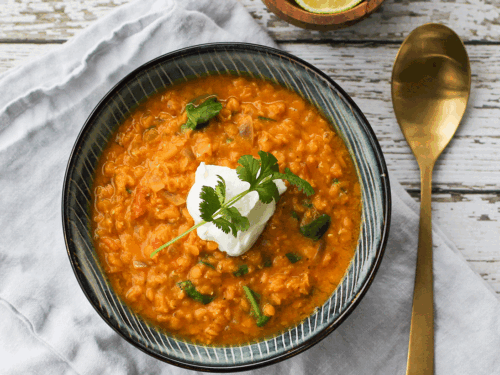 enkel linsesuppe