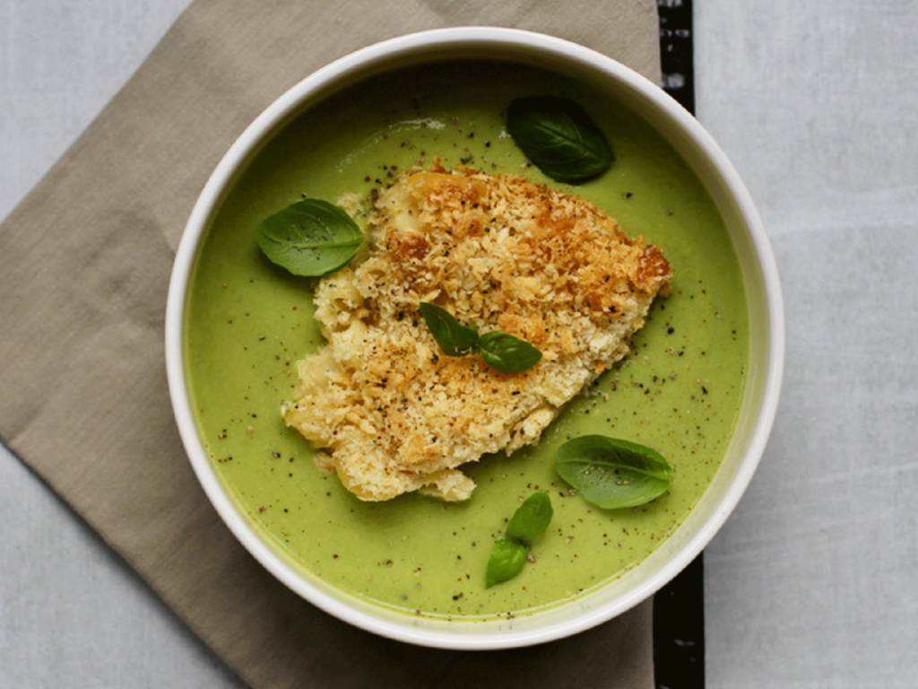 Mac and cheese med brokkolisuppe