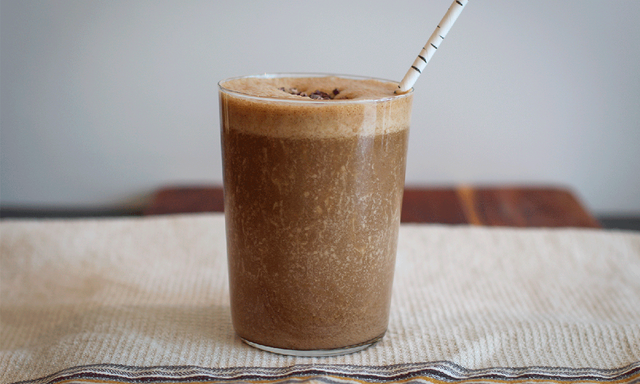 proteinshake med kaffe