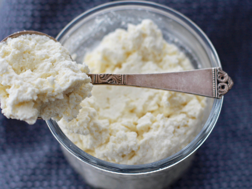 Hjemmelaget ricotta