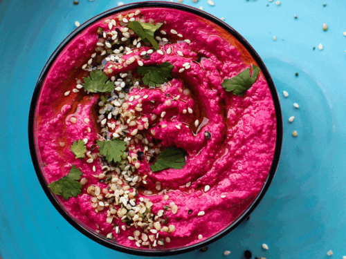 Rødbetehummus