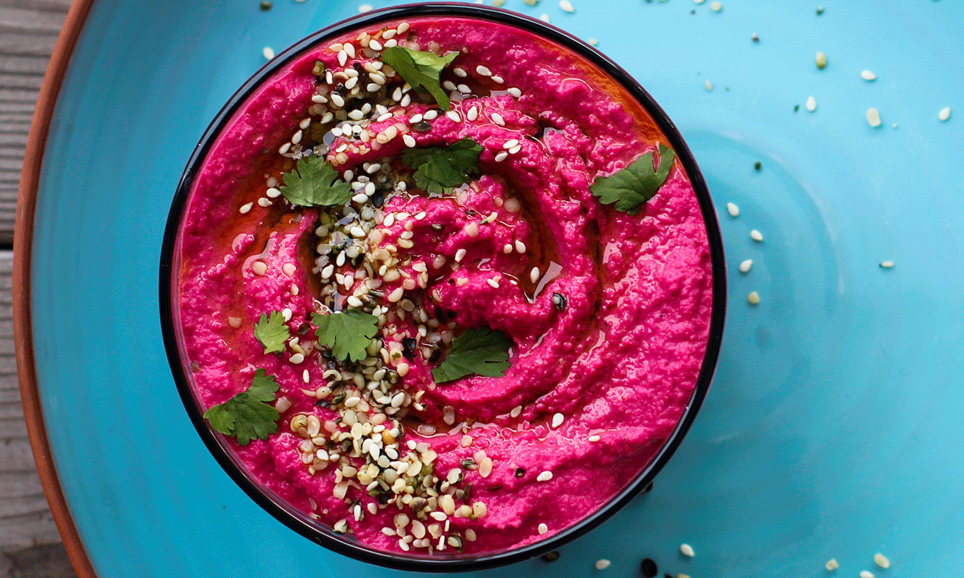 Rødbetehummus