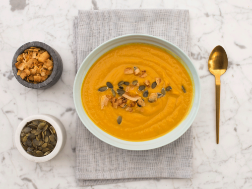 Søtpotetsuppe med kokos