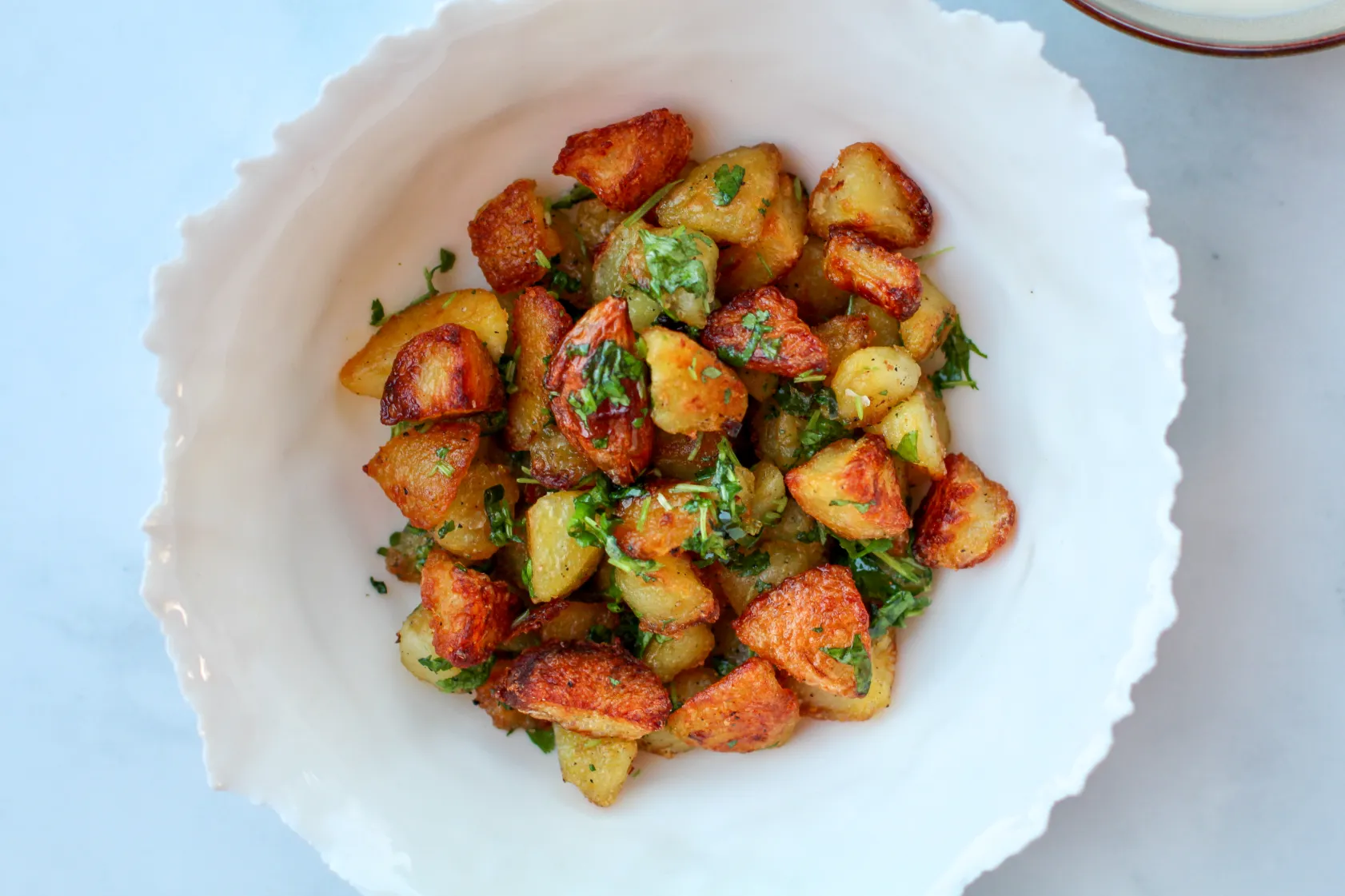 Spicy sprø poteter