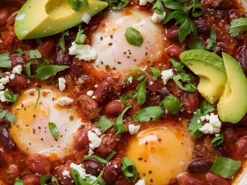Shakshuka med bønner
