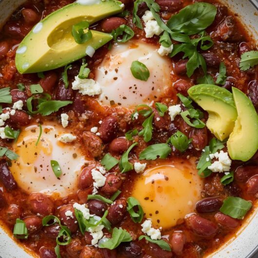 Shakshuka med bønner